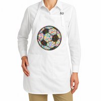 Happy Dot Day International Dot Day Polka Dot Soccer Futbol Ball Apron