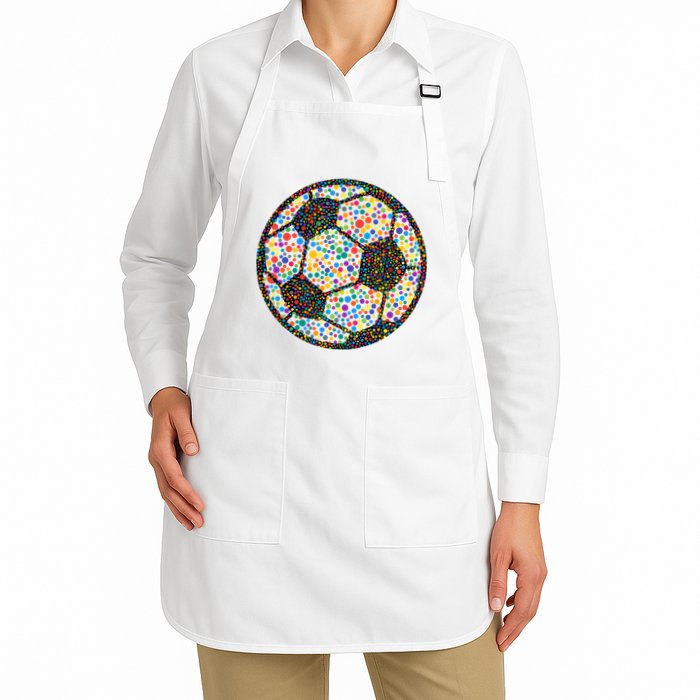 Happy Dot Day International Dot Day Polka Dot Soccer Futbol Ball Apron
