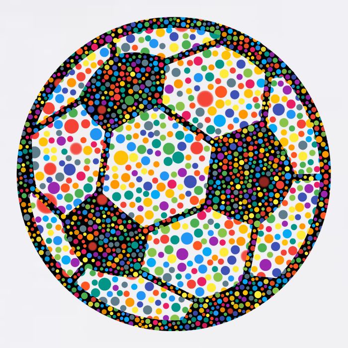Happy Dot Day International Dot Day Polka Dot Soccer Futbol Ball Apron