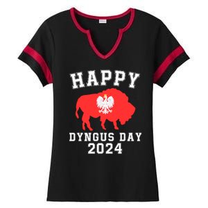 Happy Dyngus Day 2024 Dyngus Day Polish American Polska White Eagle Polish Eagle Ladies Halftime Notch Neck Tee