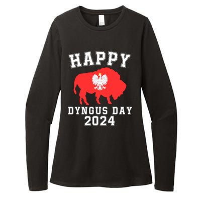 Happy Dyngus Day 2024 Dyngus Day Polish American Polska White Eagle Polish Eagle Womens CVC Long Sleeve Shirt