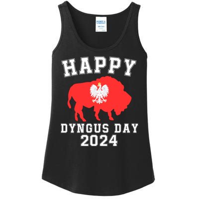 Happy Dyngus Day 2024 Dyngus Day Polish American Polska White Eagle Polish Eagle Ladies Essential Tank