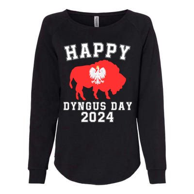 Happy Dyngus Day 2024 Dyngus Day Polish American Polska White Eagle Polish Eagle Womens California Wash Sweatshirt