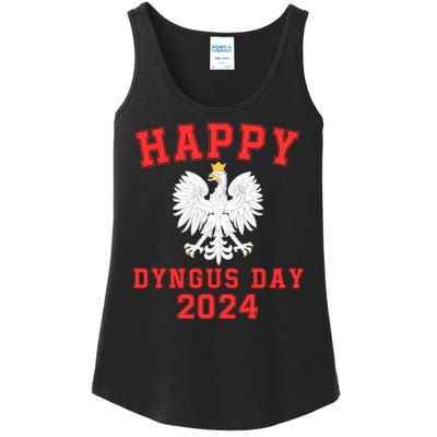 Happy Dyngus Day 2024 Dyngus Day Polish American Polska White Eagle Polish Eagle Ladies Essential Tank