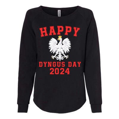 Happy Dyngus Day 2024 Dyngus Day Polish American Polska White Eagle Polish Eagle Womens California Wash Sweatshirt