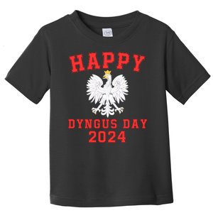 Happy Dyngus Day 2024 Dyngus Day Polish American Polska White Eagle Polish Eagle Toddler T-Shirt