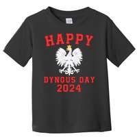 Happy Dyngus Day 2024 Dyngus Day Polish American Polska White Eagle Polish Eagle Toddler T-Shirt