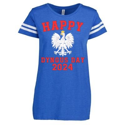 Happy Dyngus Day 2024 Dyngus Day Polish American Polska White Eagle Polish Eagle Enza Ladies Jersey Football T-Shirt