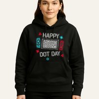 Happy Dot Day Gamers Game Controller Hoodie