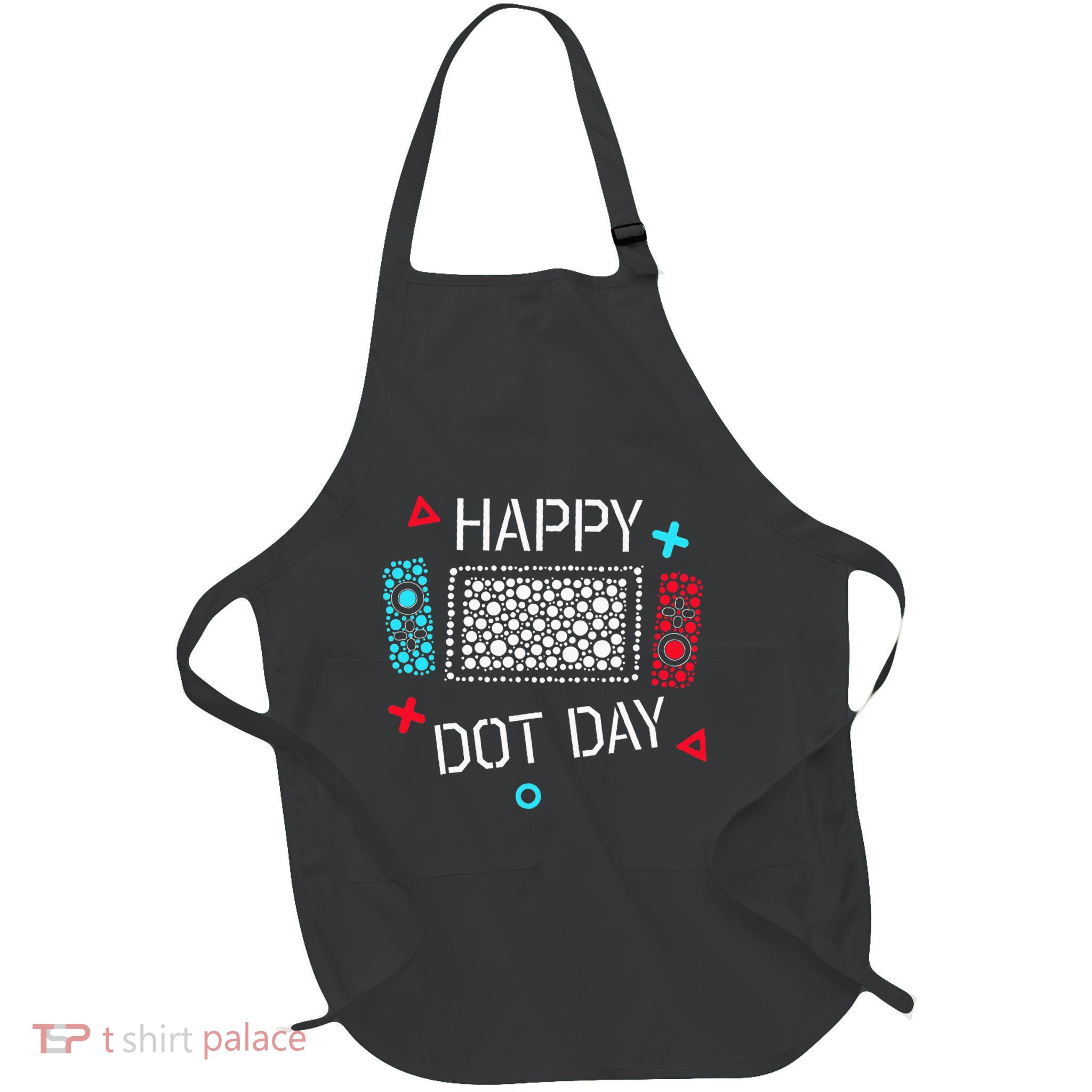 Happy Dot Day Gamers Game Controller Apron