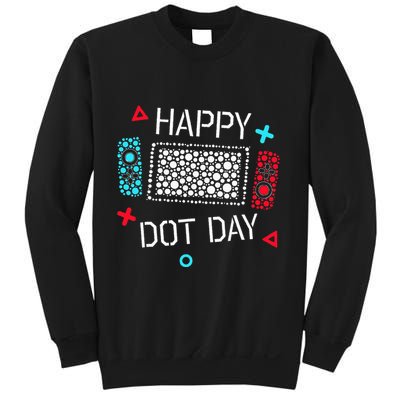 Happy Dot Day Gamers Game Controller Sweatshirt