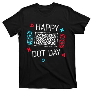 Happy Dot Day Gamers Game Controller T-Shirt