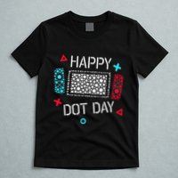Happy Dot Day Gamers Game Controller T-Shirt