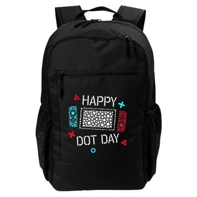 Happy Dot Day Gamers Game Controller Backpack