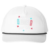 Happy Dot Day Gamers Game Controller Snapback Five-Panel Rope Hat