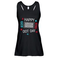 Happy Dot Day Gamers Game Controller Ladies Essential Flowy Tank