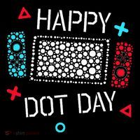 Happy Dot Day Gamers Game Controller 16 in Basic Backpack