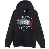 Happy Dot Day Gamers Game Controller Premium Pullover Hoodie