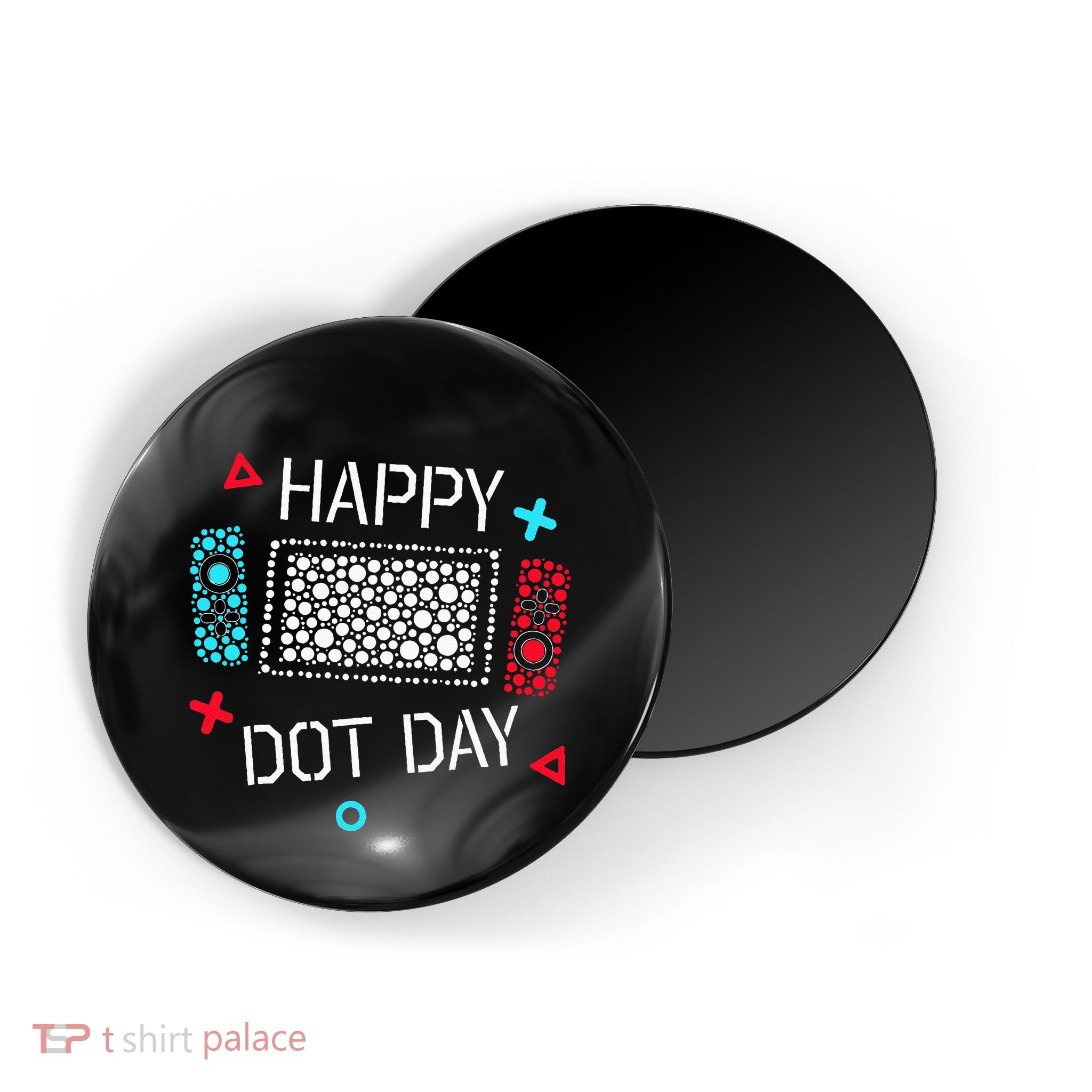 Happy Dot Day Gamers Game Controller Magnet
