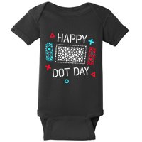Happy Dot Day Gamers Game Controller Baby Bodysuit
