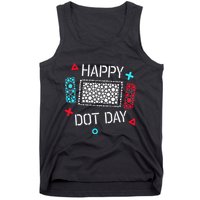 Happy Dot Day Gamers Game Controller Tank Top