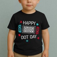 Happy Dot Day Gamers Game Controller Toddler T-Shirt