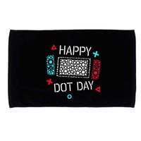 Happy Dot Day Gamers Game Controller Microfiber Hand Towel