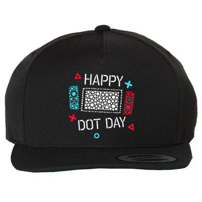 Happy Dot Day Gamers Game Controller Wool Snapback Cap