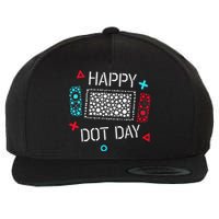 Happy Dot Day Gamers Game Controller Wool Snapback Cap