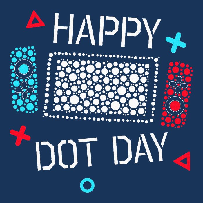 Happy Dot Day Gamers Game Controller Infant Baby Jersey Bodysuit