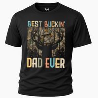 Hunter Dad Dad Deer Hunting Hunting Best Buckin Dad Ever Cool Gift Cooling Performance Crew T-Shirt