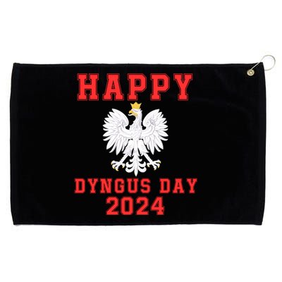 Happy Dyngus Day 2024 Dyngus Day Polish American Polska White Eagle Polish Eagle Grommeted Golf Towel