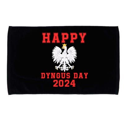 Happy Dyngus Day 2024 Dyngus Day Polish American Polska White Eagle Polish Eagle Microfiber Hand Towel