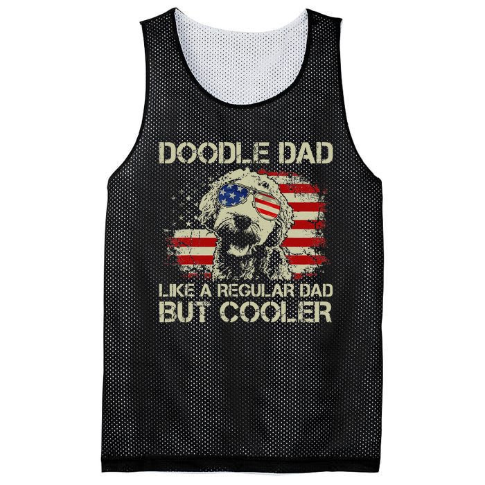 hug day Doodle Dad Goldendoodle Regular Dad But Cooler Mesh Reversible Basketball Jersey Tank