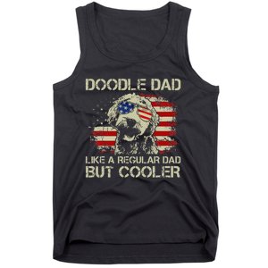 hug day Doodle Dad Goldendoodle Regular Dad But Cooler Tank Top