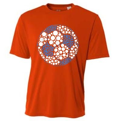 Happy Dot Day International Dot Day Polka Dot Soccer Cooling Performance Crew T-Shirt