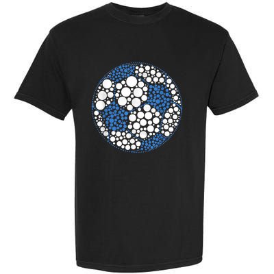 Happy Dot Day International Dot Day Polka Dot Soccer Garment-Dyed Heavyweight T-Shirt