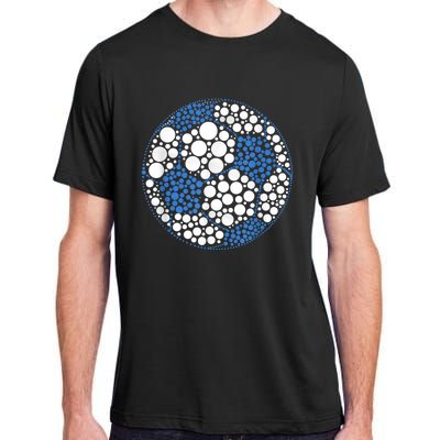 Happy Dot Day International Dot Day Polka Dot Soccer Adult ChromaSoft Performance T-Shirt