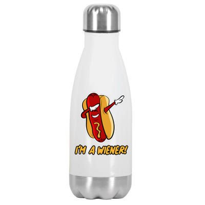 Hot Dog Design For And Women Im A Wiener Stainless Steel Insulated Water Bottle