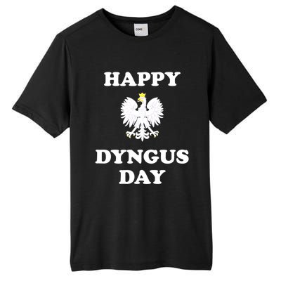 Happy Dyngus Day Polska Polish White Eagle Tall Fusion ChromaSoft Performance T-Shirt