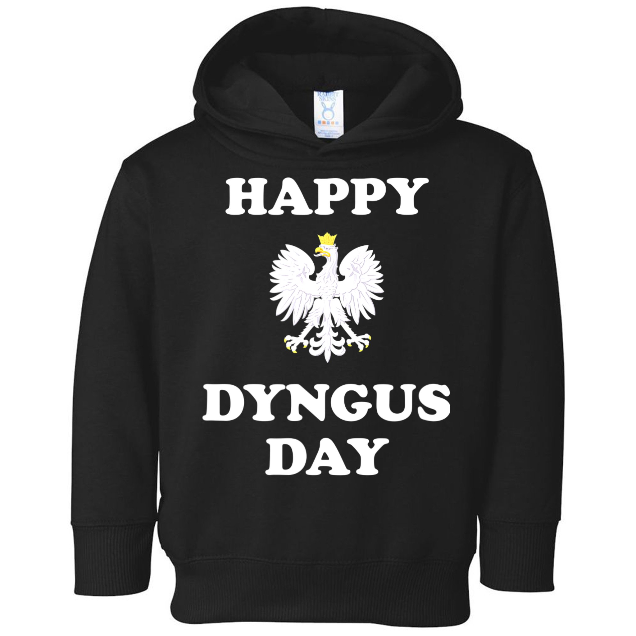 Happy Dyngus Day Polska Polish White Eagle Toddler Hoodie