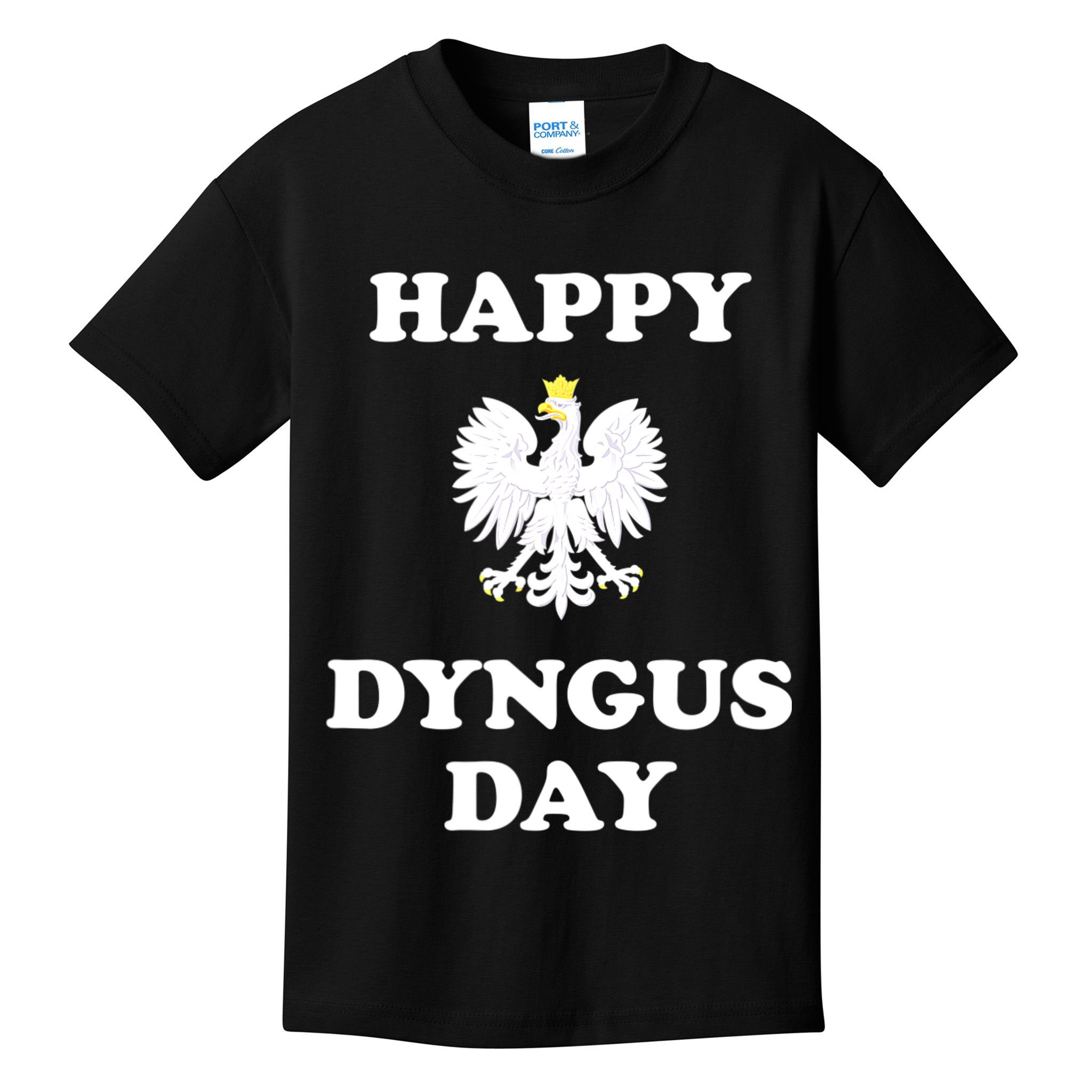 Happy Dyngus Day Polska Polish White Eagle Kids T-Shirt