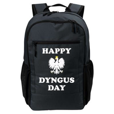 Happy Dyngus Day Polska Polish White Eagle Daily Commute Backpack