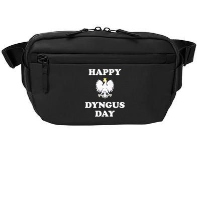 Happy Dyngus Day Polska Polish White Eagle Crossbody Pack