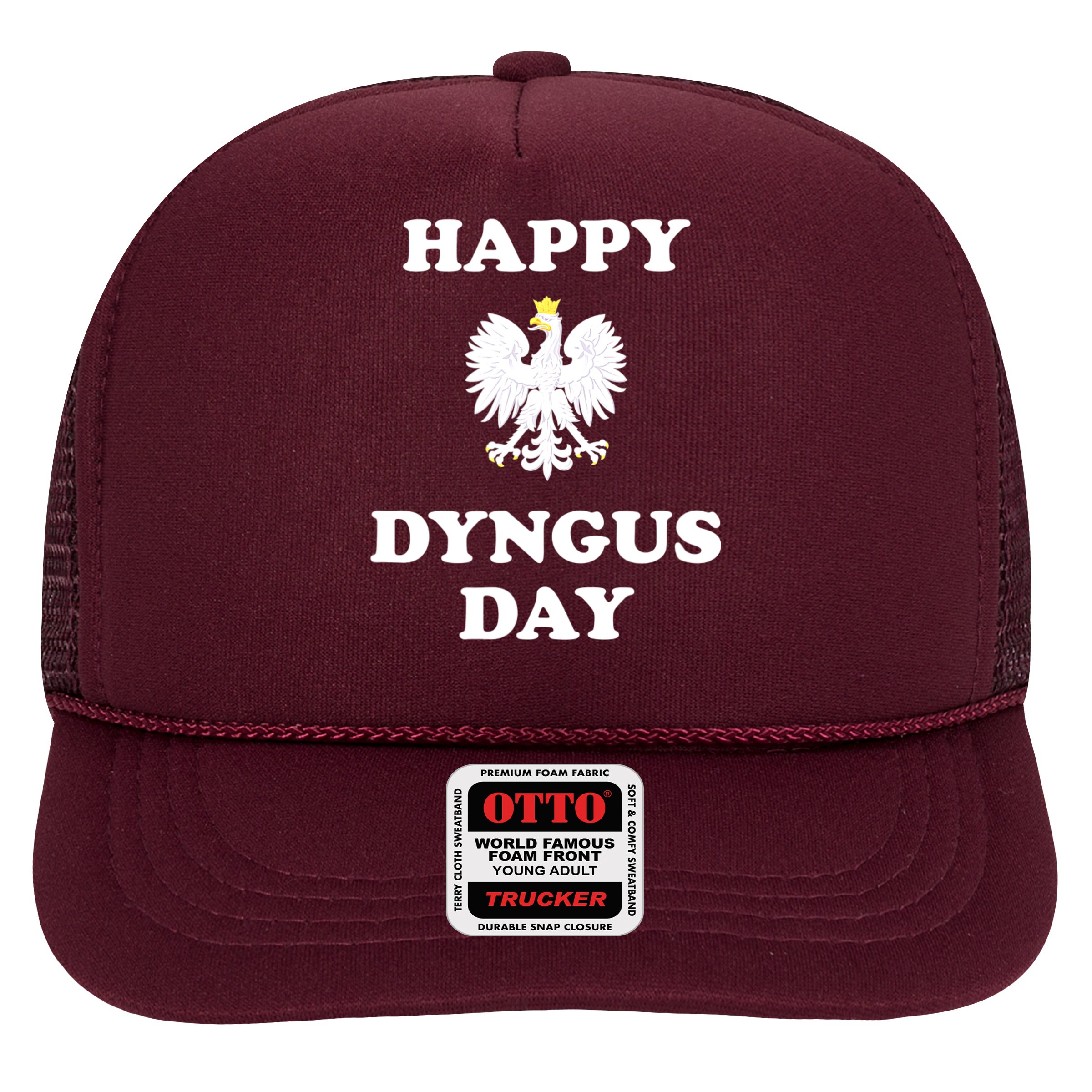 Happy Dyngus Day Polska Polish White Eagle Hat