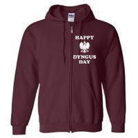 Happy Dyngus Day Polska Polish White Eagle Full Zip Hoodie