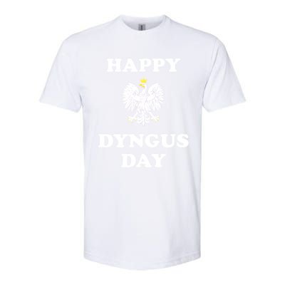 Happy Dyngus Day Polska Polish White Eagle Softstyle CVC T-Shirt