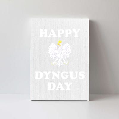 Happy Dyngus Day Polska Polish White Eagle Canvas