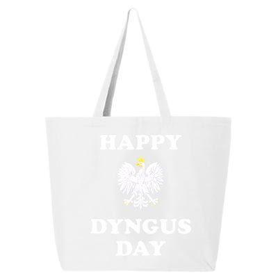 Happy Dyngus Day Polska Polish White Eagle 25L Jumbo Tote