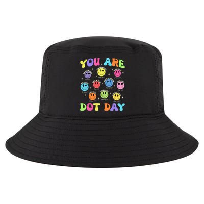 Happy Dot Day Teacher Smile Face Cool Comfort Performance Bucket Hat